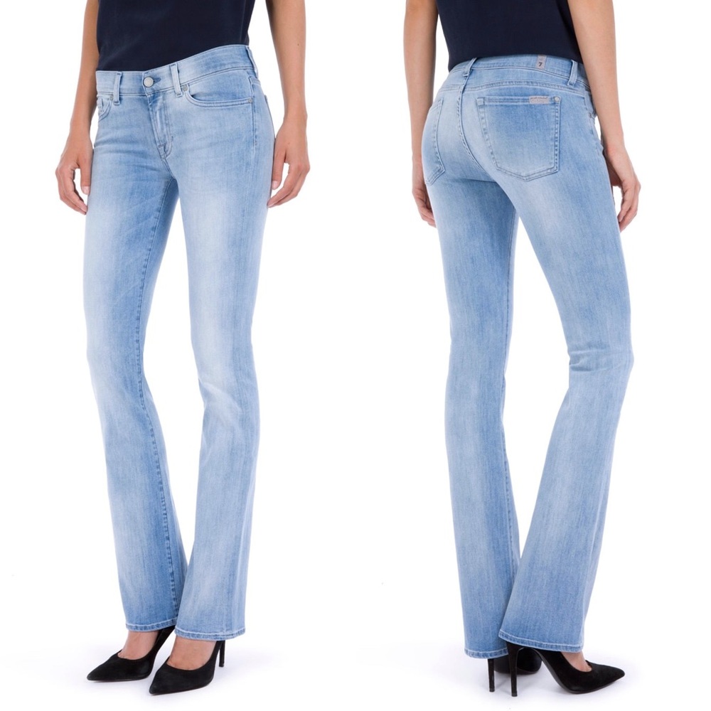 7 For All Mankind Jeans 25X32.5 Skinny Bootcut NWT